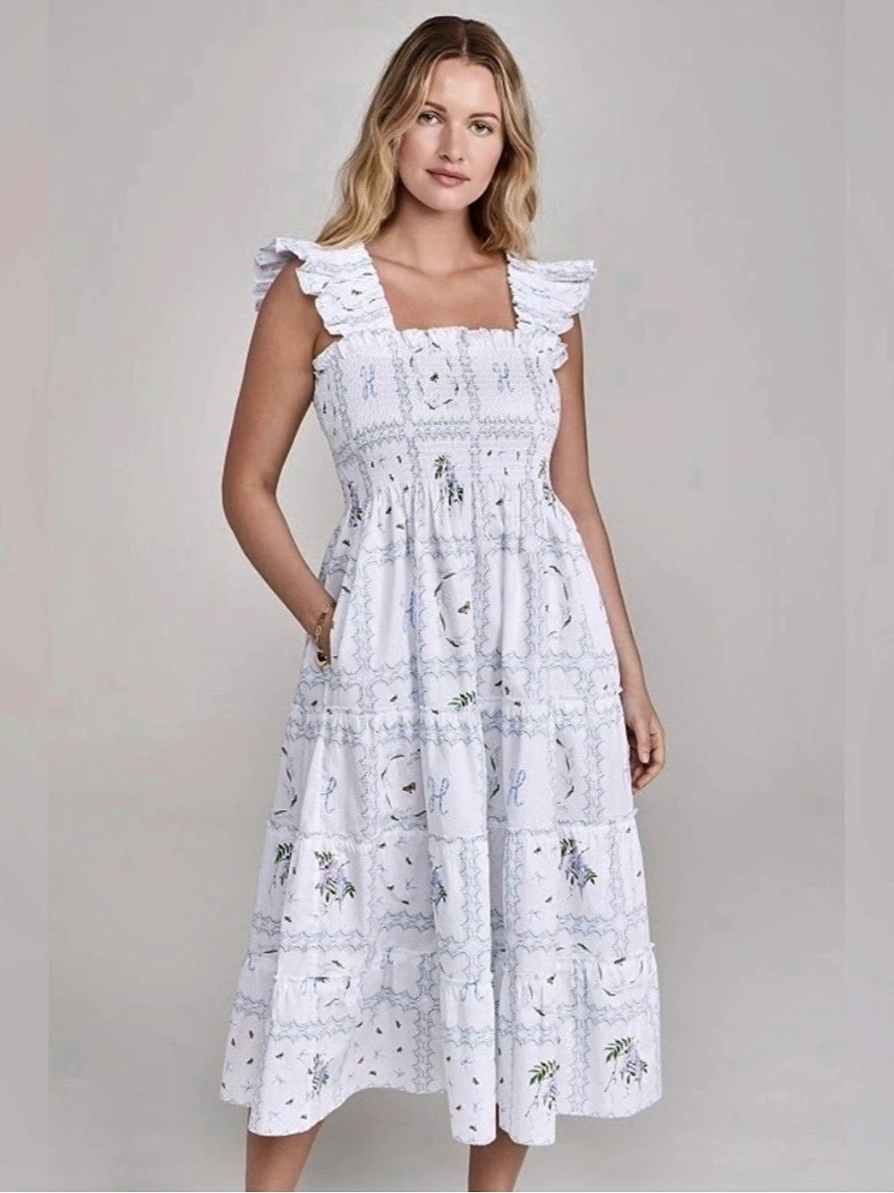 Hill House Home The Ellie Nap Dress Patchwork Floral
